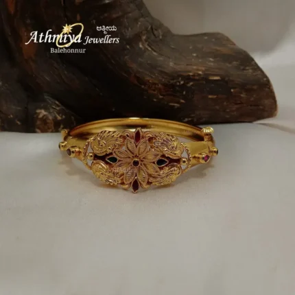 92.5 SILVER SINGLE BANGLE AJB SB254