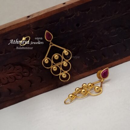 92.5 SILVER EARRING AJB ERG172
