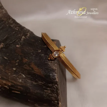 92.5 SILVER SINGLE BANGLE AJB SB189