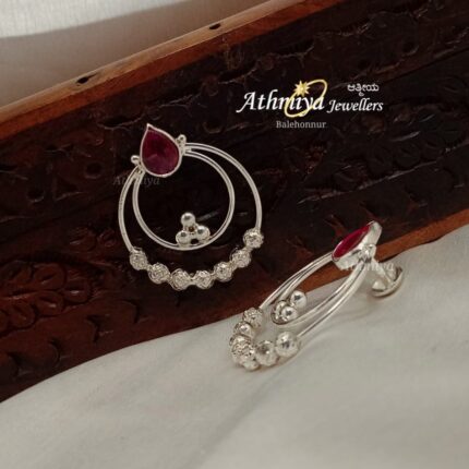 92.5 SILVER EARRING AJB ERG524