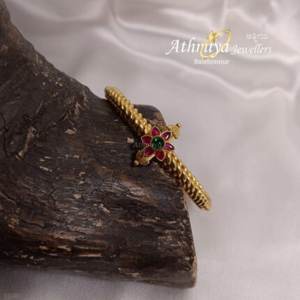 92.5 SILVER SINGLE BANGLE AJB SB255