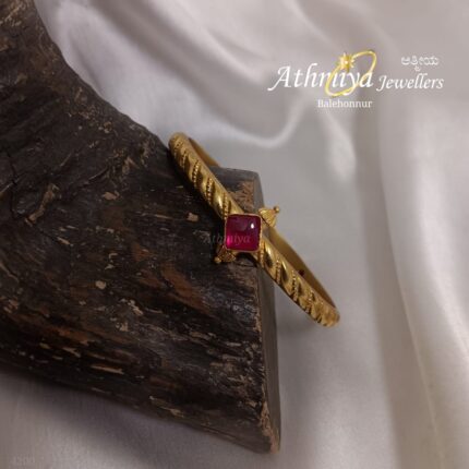 92.5 SILVER SINGLE BANGLE AJB SB257