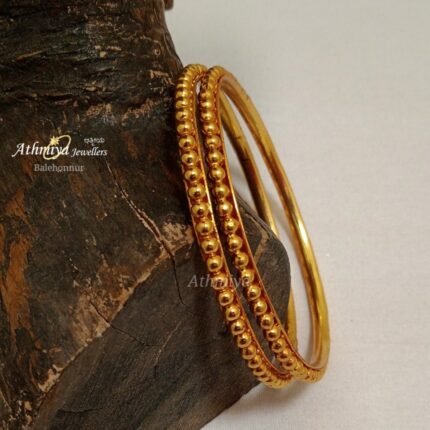92.5 SILVER DOUBLE BANGLE AJB DB002