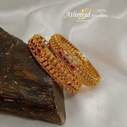 92.5 SILVER DOUBLE BANGLE AJB DB062