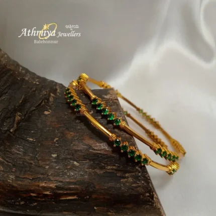 92.5 SILVER DOUBLE BANGLE AJB DB066