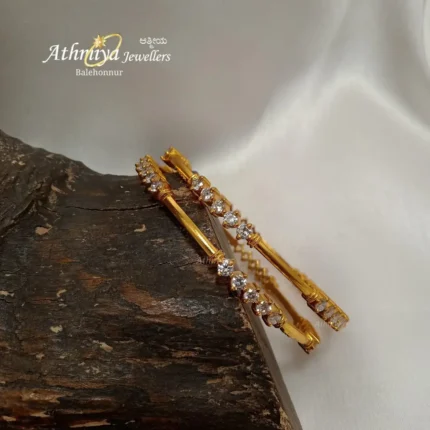 92.5 SILVER DOUBLE BANGLE AJB DB067