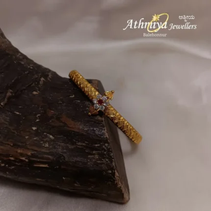 92.5 SILVER SINGLE BANGLE AJB SB184