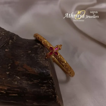 92.5 SILVER SINGLE BANGLE AJB SB217