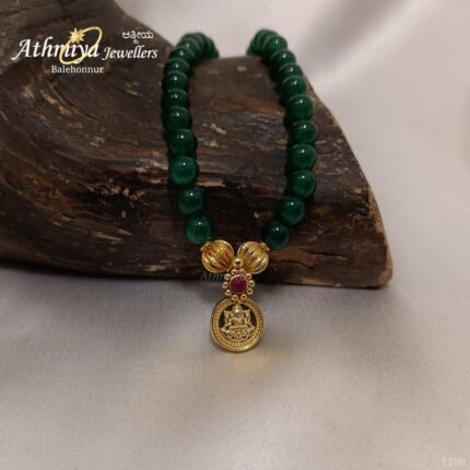 92.5 SILVER BEADS NECKLACE AJB B325