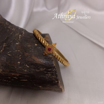 92.5 SILVER SINGLE BANGLE AJB SB266