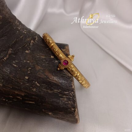 92.5 SILVER SINGLE BANGLE AJB SB263