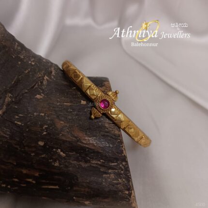 92.5 SILVER SINGLE BANGLE AJB SB258