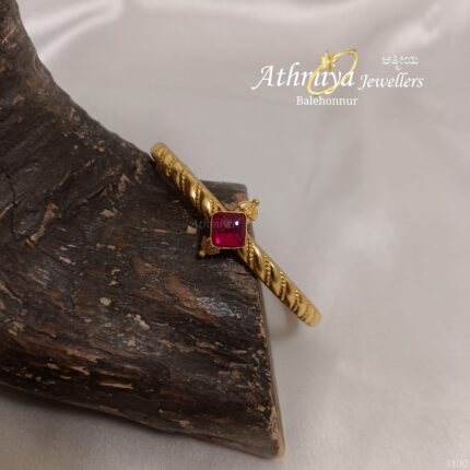 92.5 SILVER SINGLE BANGLE AJB SB276