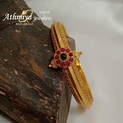 92.5 SILVER SINGLE BANGLE AJB SB125