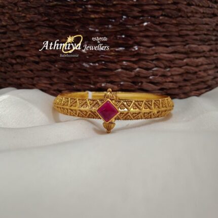 92.5 SILVER SINGLE BANGLE AJB SB104