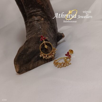 92.5 SILVER EARRING AJB ERG1551