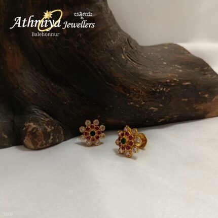 92.5 SILVER EAR STUD AJB ES891