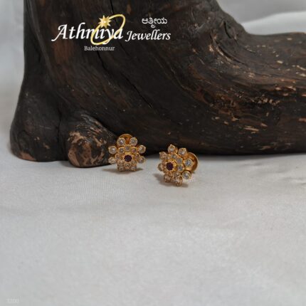 92.5 SILVER EAR STUD AJB ES894