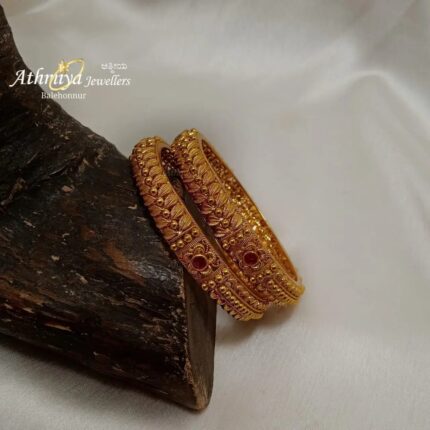 92.5 SILVER DOUBLE BANGLE AJB DB069