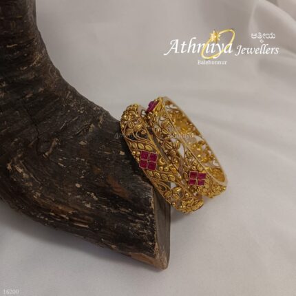 92.5 SILVER DOUBLE BANGLE AJB DB097