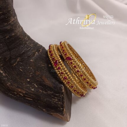 92.5 SILVER DOUBLE BANGLE AJB DB100