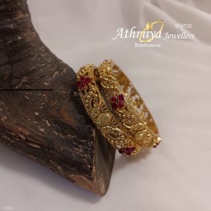 92.5 SILVER DOUBLE BANGLE AJB DB099