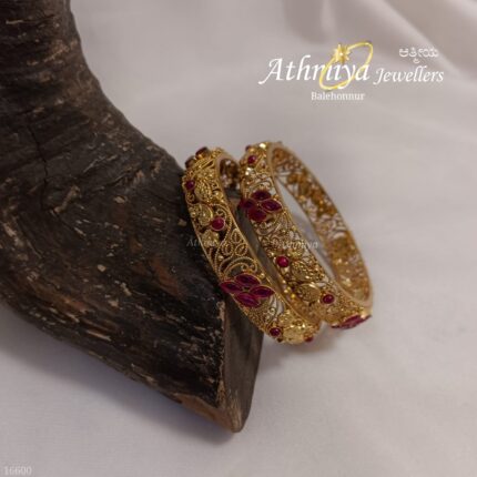 92.5 SILVER DOUBLE BANGLLE AJB DB098