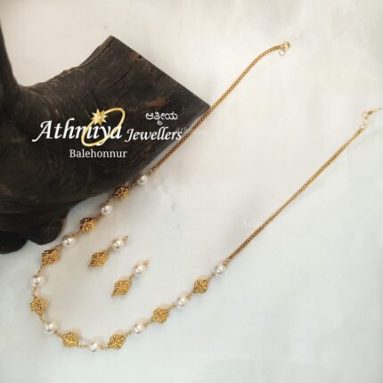 92.5 SILVER NECKLACE AJB NL686