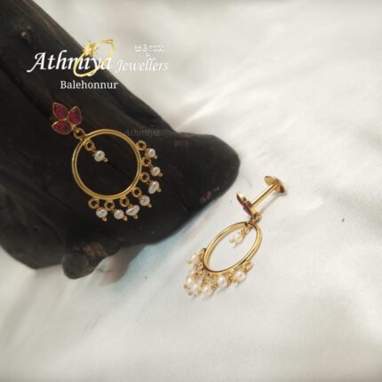 92.5 SILVER EARRING AJB ERG1595