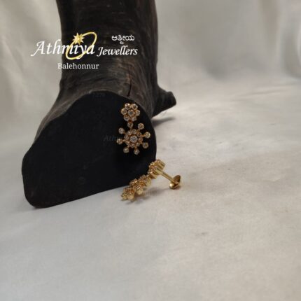 92.5 SILVER EARRING AJB ERG1202