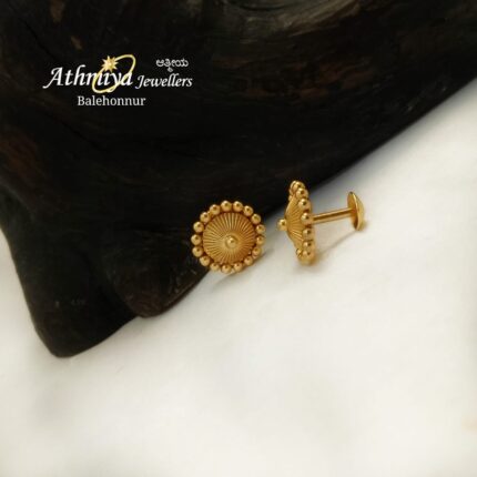92.5 SILVER EAR STUD AJB ES1033