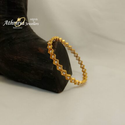 92.5 SILVER SINGLE BANGLE AJB SB105