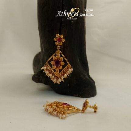 92.5 SILVER EARRING AJB ERG1018