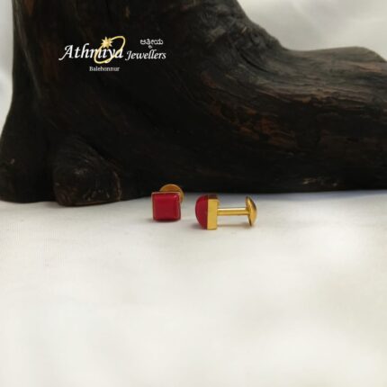 92.5 SILVER EAR STUD AJB ES1044