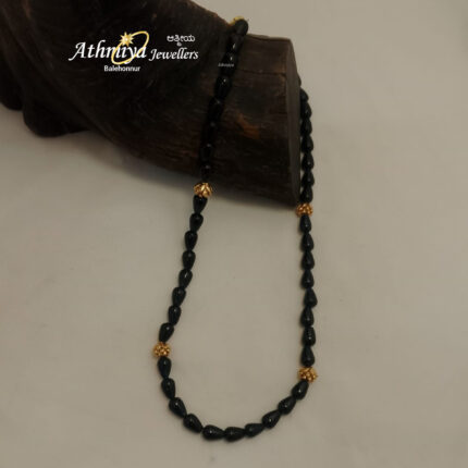 92.5 SILVER BEADS NECKLACE AJB B060