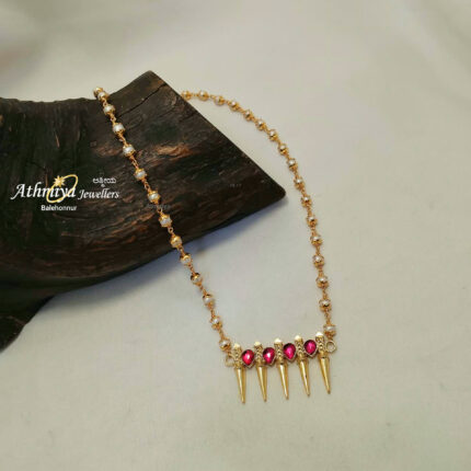92.5 SILVER PEARL NECKLACE AJB PN137