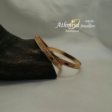 92.5 SILVER DOUBLE BANGLE AJB DB109