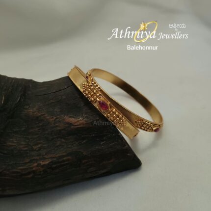 92.5 SILVER DOUBLE BANGLE AJB DB110