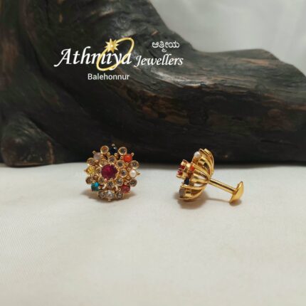92.5 SILVER EAR STUD AJB ES687