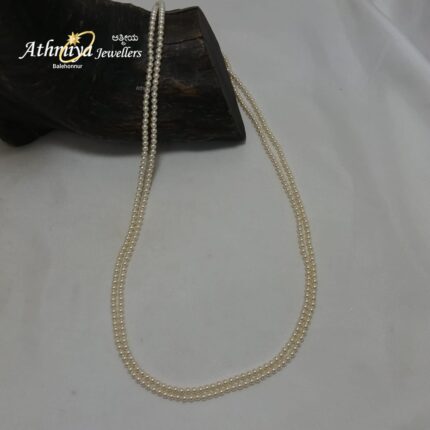 92.5 SILVER PEARL NECKLACE AJB PN132