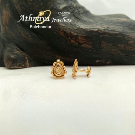 92.5 SILVER EAR STUD AJB ES945