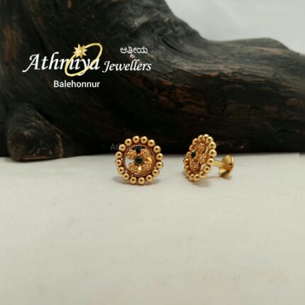 92.5 SILVER EAR STUD AJB ES940