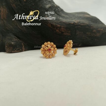 92.5 SILVER EAR STUD AJB ES938