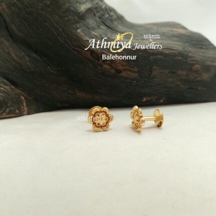 92.5 SILVER EAR STUD AJB ES936