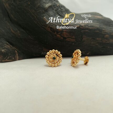 92.5 SILVER EAR STUD AJB ES933