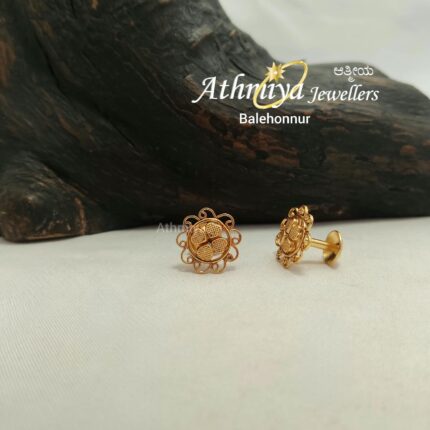 92.5 SILVER EAR STUD AJB ES931