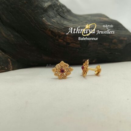92.5 SILVER EAR STUD AJB ES926