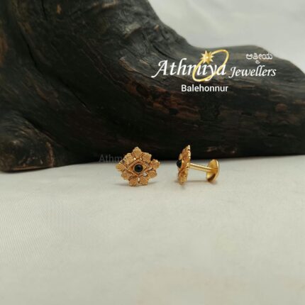 92.5 SILVER EAR STUD AJB ES925