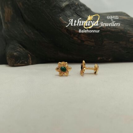 92.5 SILVER EAR STUD AJB ES910