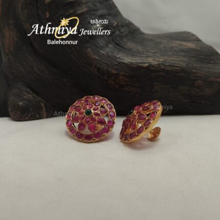 92.5 SILVER EAR STUD AJB ES902